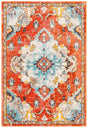 Safavieh Madison Mad484P Orange/Light Blue Rugs.