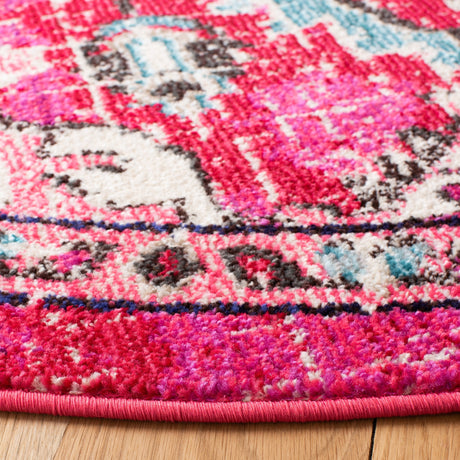 Safavieh Madison Mad484R Fuchsia/Light Blue Rugs.