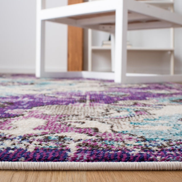 Safavieh Madison Mad484V Lavender/Light Blue Rug.