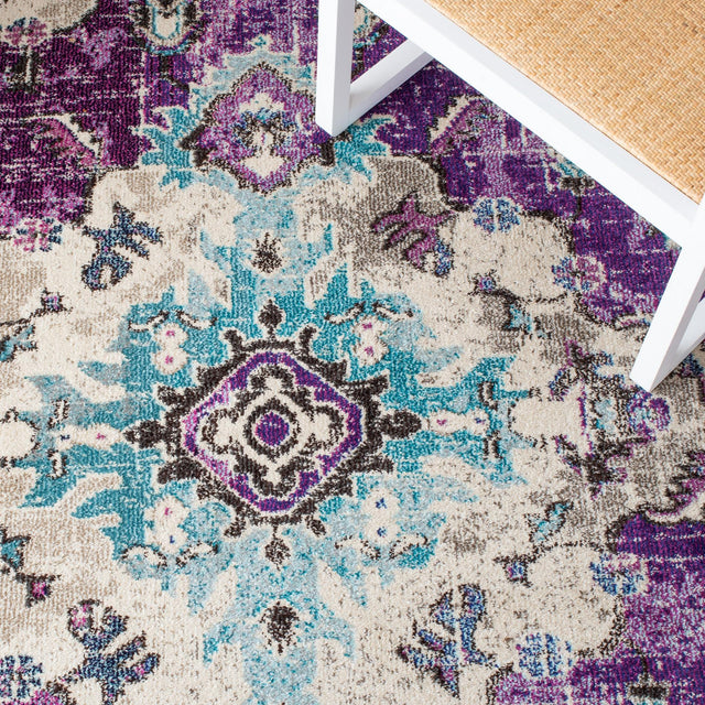 Safavieh Madison Mad484V Lavender/Light Blue Rug.