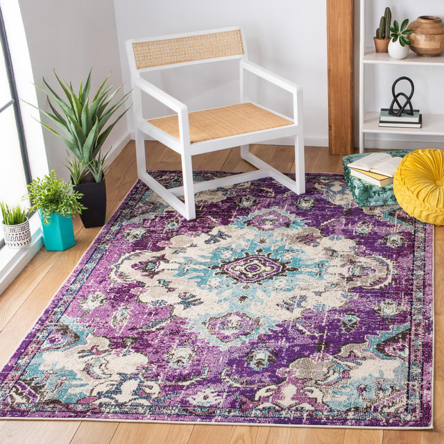 Safavieh Madison Mad484V Lavender/Light Blue Rug.