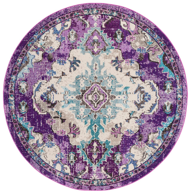 Safavieh Madison Mad484V Lavender/Light Blue Rug.