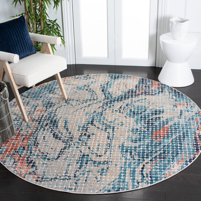 Safavieh Madison Mad492F Grey/Blue Rugs.