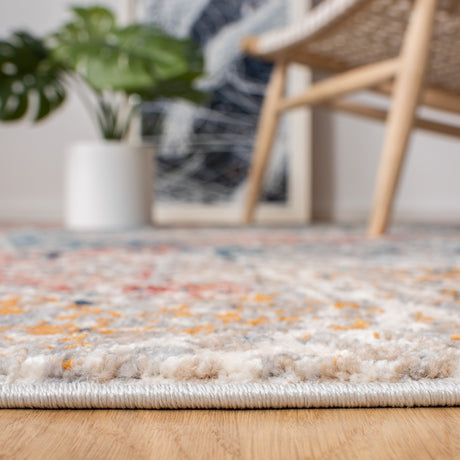 Safavieh Madison Mad494F Grey/Orange Rugs.