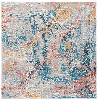 Safavieh Madison Mad494F Grey/Orange Area Rug