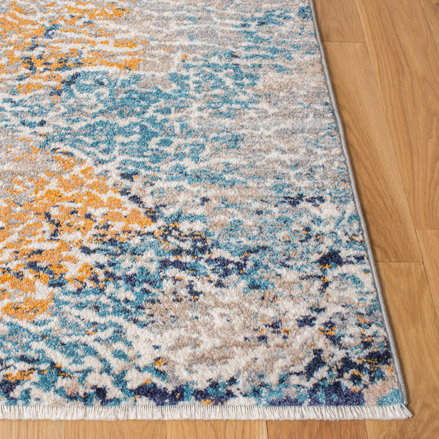 Safavieh Madison Mad494G Grey/Blue Rugs.