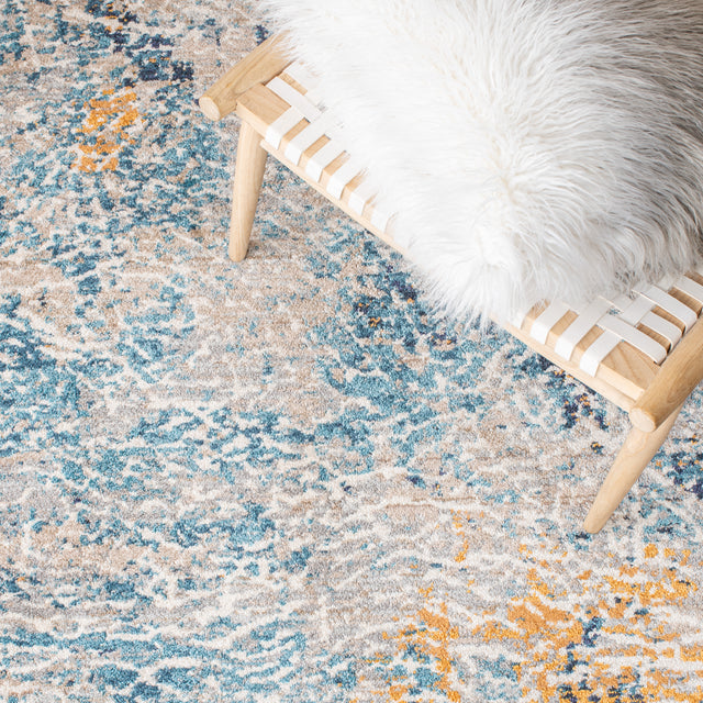 Safavieh Madison Mad494G Grey/Blue Rugs.