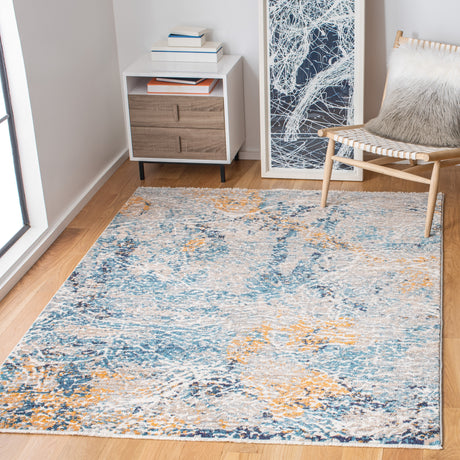 Safavieh Madison Mad494G Grey/Blue Rugs.