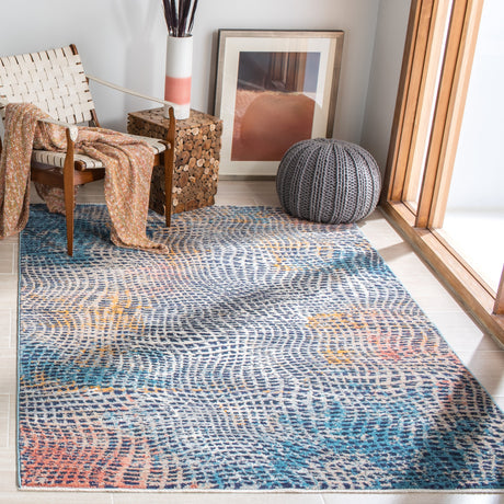 Safavieh Madison Mad495B Beige/Blue Rugs.