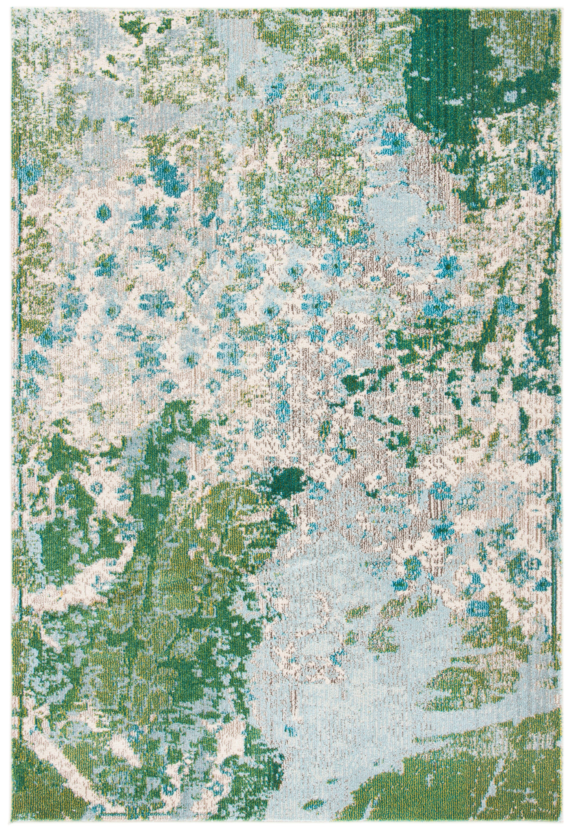 Safavieh Madison Mad499X Green/Blue Area Rug