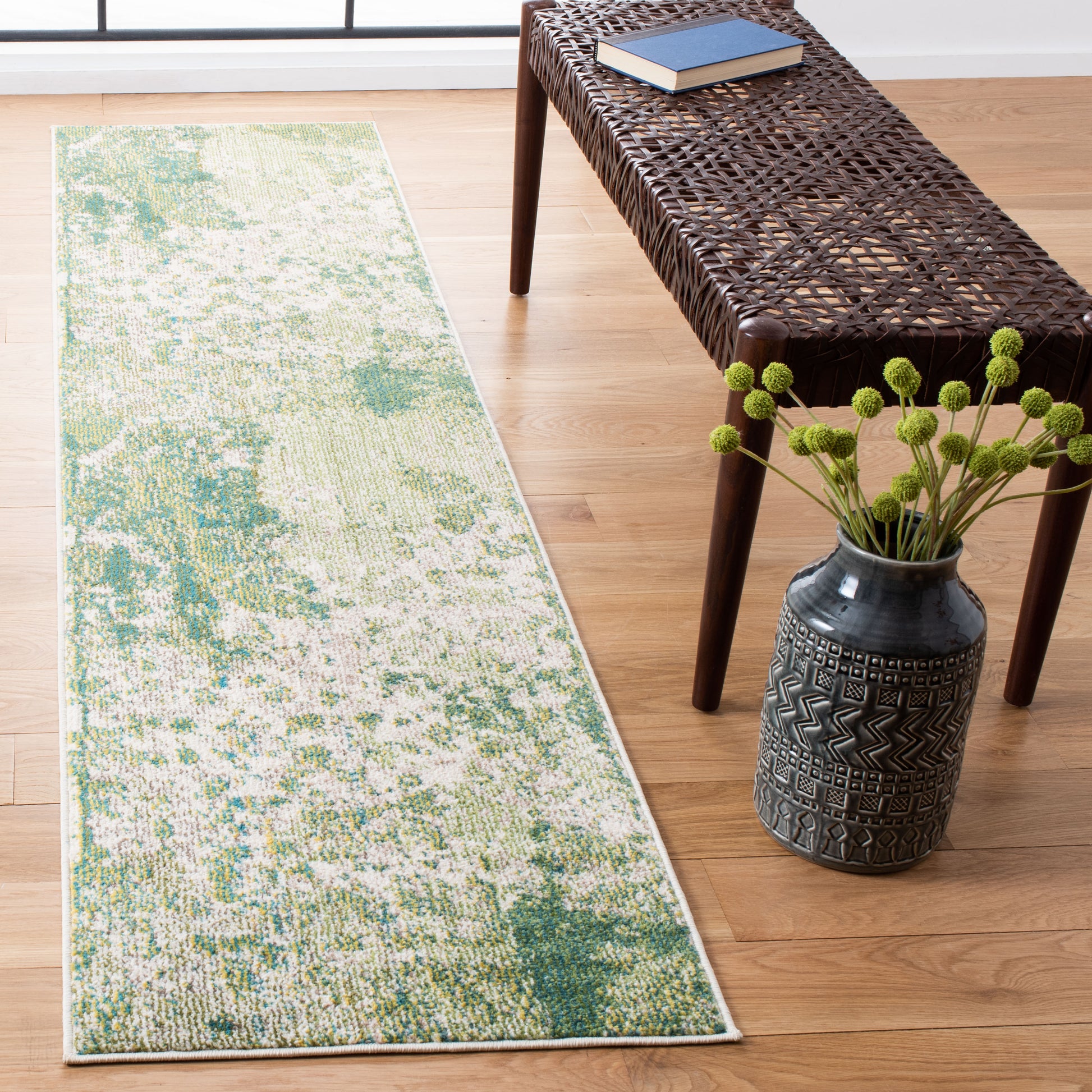 Safavieh Madison Mad499Y Green/Ivory Area Rug