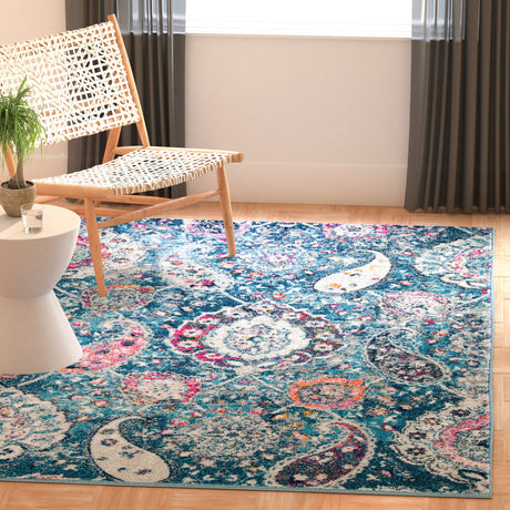 Safavieh Madison Mad600M Blue/Grey Rug.