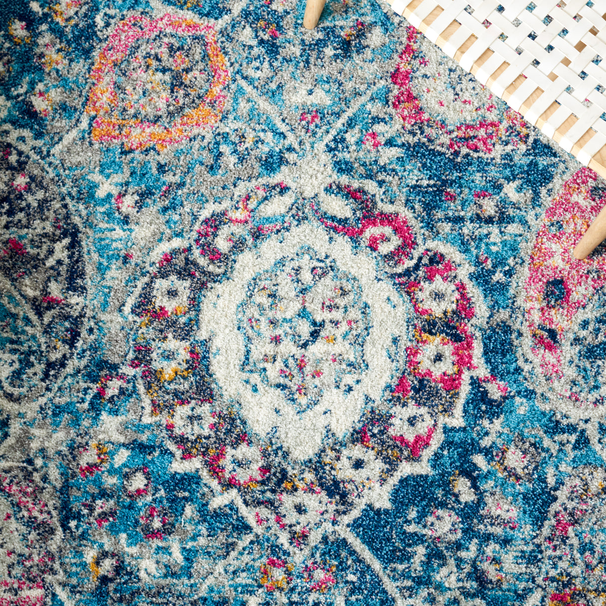 Safavieh Madison Mad600M Blue/Grey Rug.