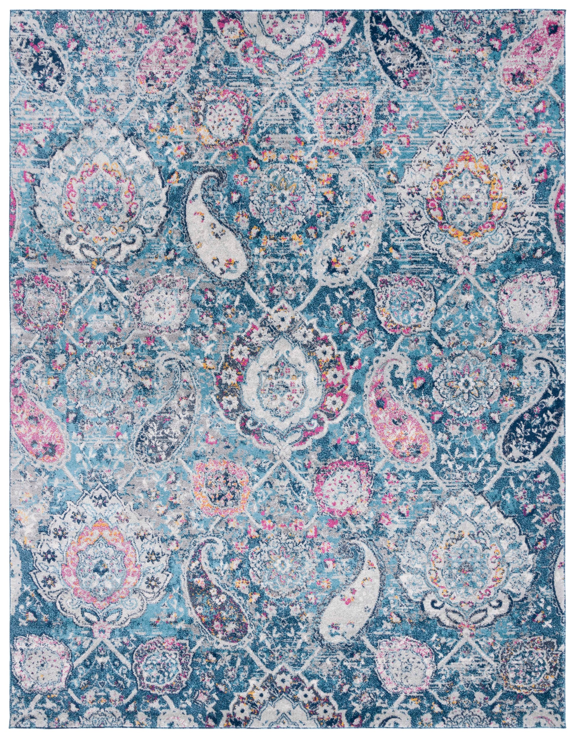 Safavieh Madison Mad600M Blue/Grey Area Rug