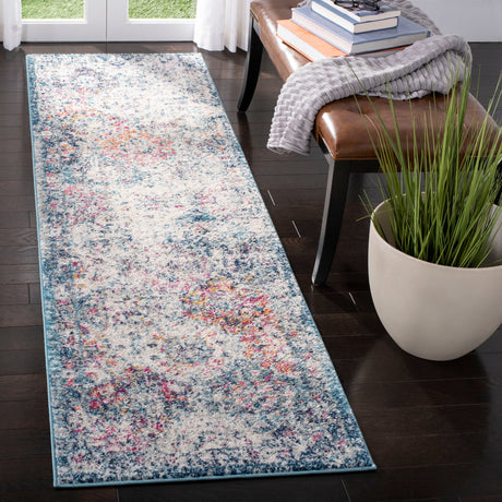 Safavieh Madison Mad611N Navy/Teal Rug.