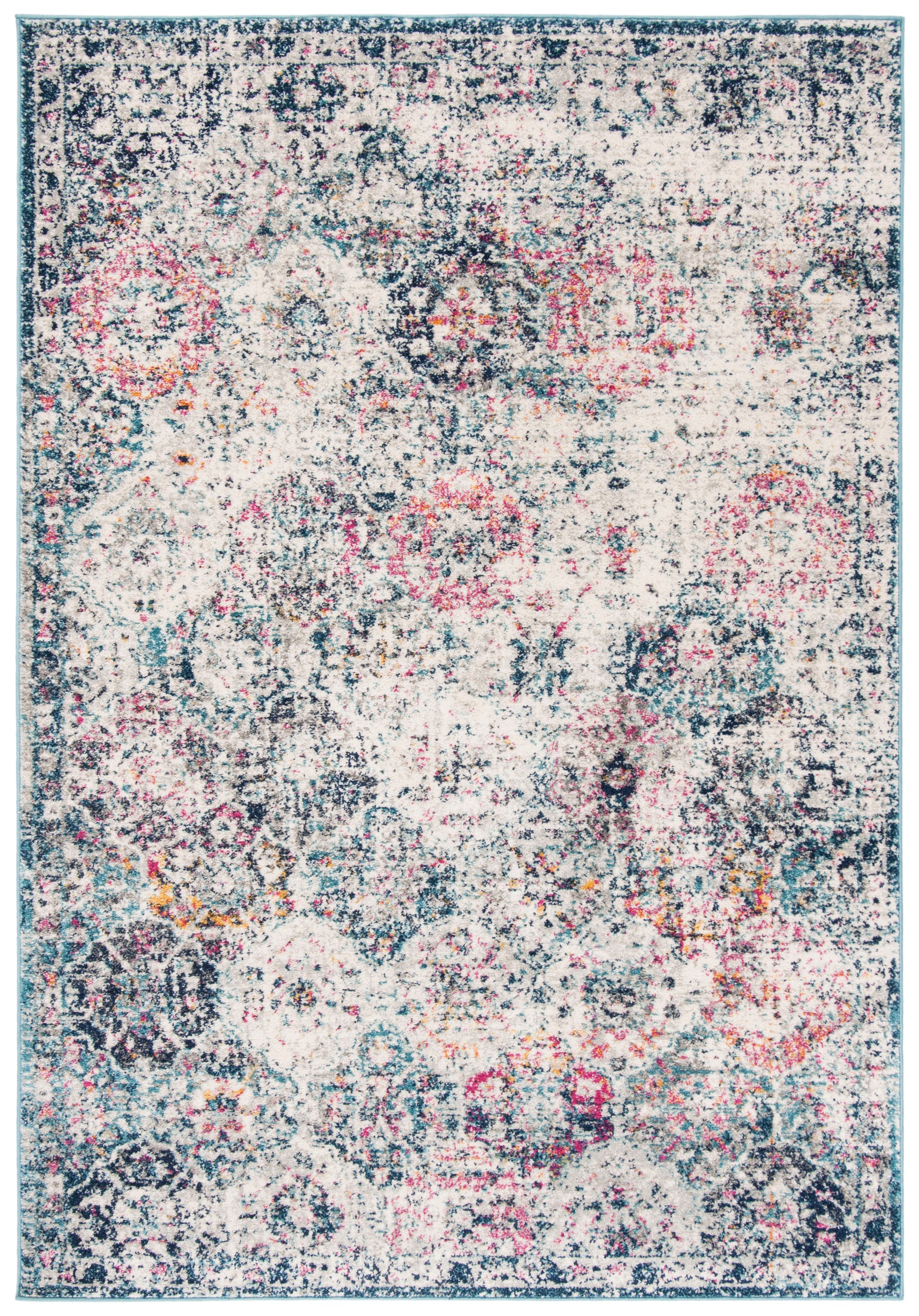 Safavieh Madison Mad611N Navy/Teal Area Rug