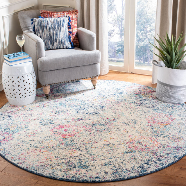 Safavieh Madison Mad611N Navy/Teal Rug.