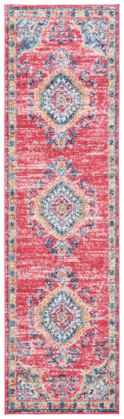 Safavieh Madison Mad658P Orange/Light Blue Area Rug