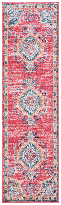 Safavieh Madison Mad658P Orange/Light Blue Area Rug