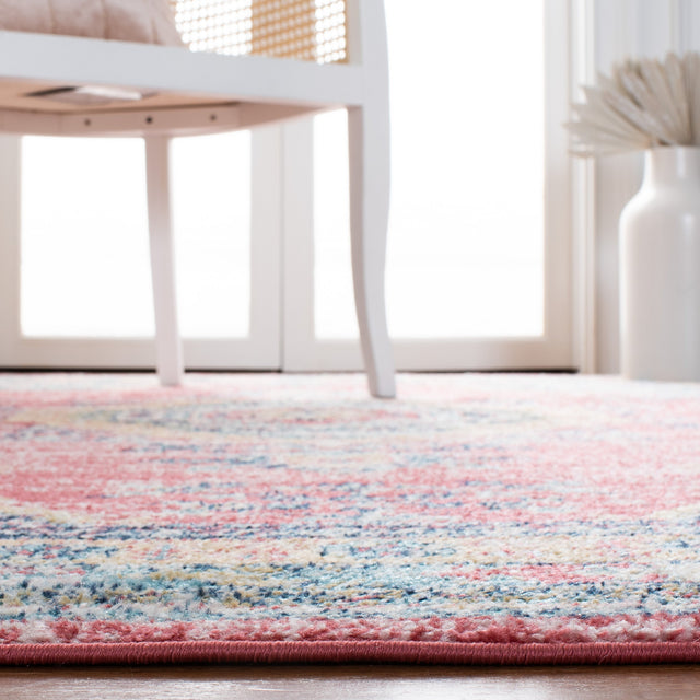 Safavieh Madison Mad658P Orange/Light Blue Rugs.