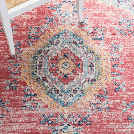 Safavieh Madison Mad658P Orange/Light Blue Rugs.