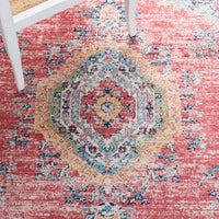 Safavieh Madison Mad658P Orange/Light Blue Area Rug