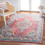 Safavieh Madison Mad658P Orange/Light Blue Rugs.
