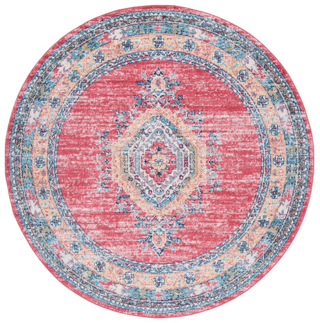 Safavieh Madison Mad658P Orange/Light Blue Rugs.