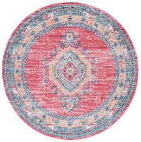 Safavieh Madison Mad658P Orange/Light Blue Area Rug