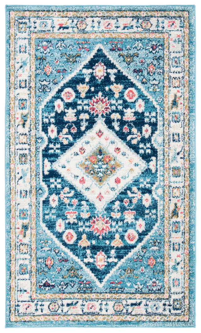 Safavieh Madison Mad670M Light Blue/Ivory Rugs.