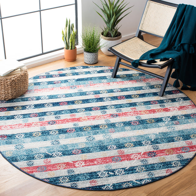 Safavieh Madison Mad773M Navy/Ivory Rugs.