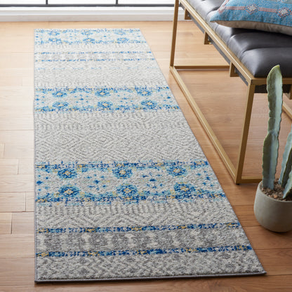 Safavieh Madison Mad797G Grey/Turquoise Area Rug