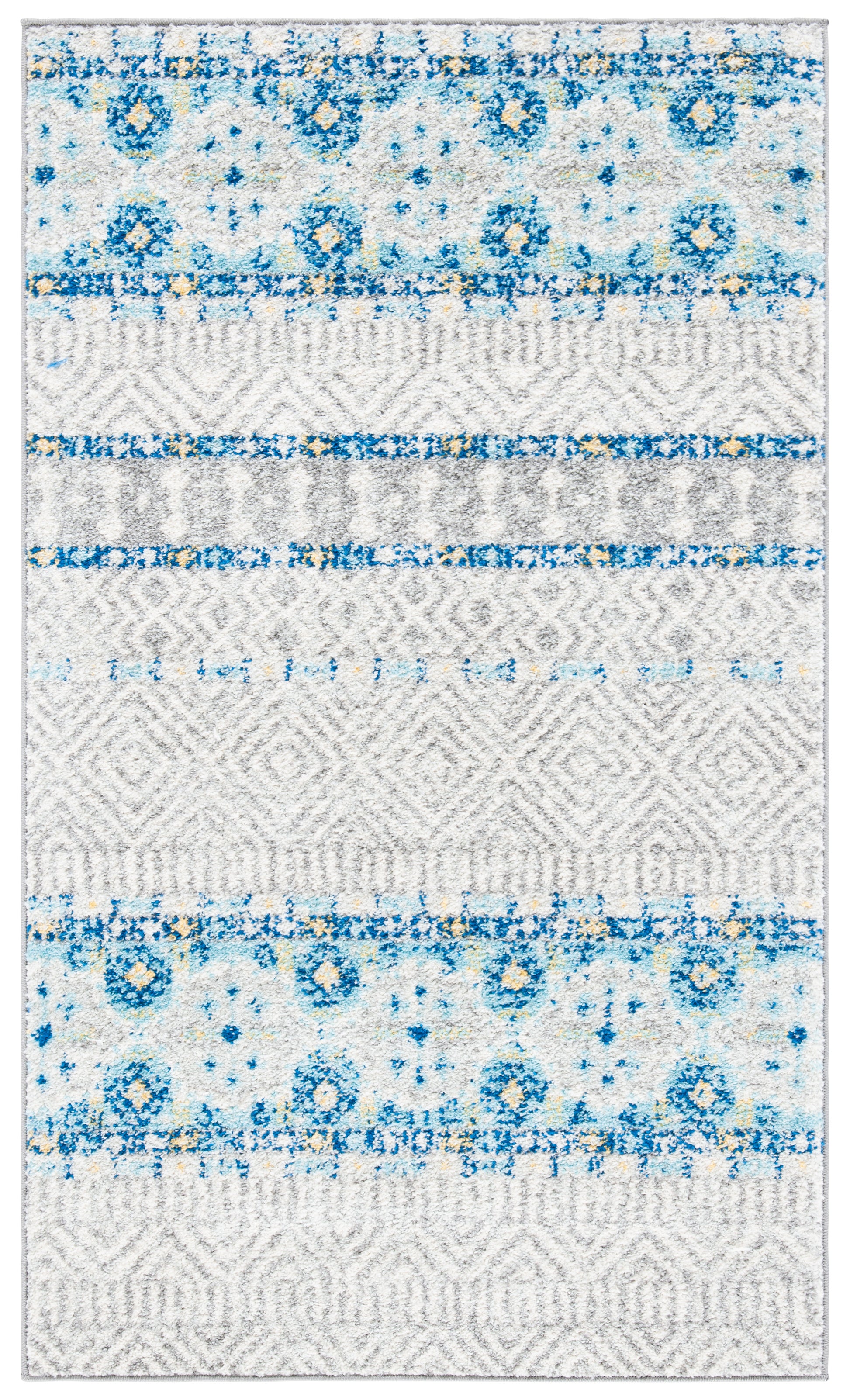 Safavieh Madison Mad797G Grey/Turquoise Area Rug