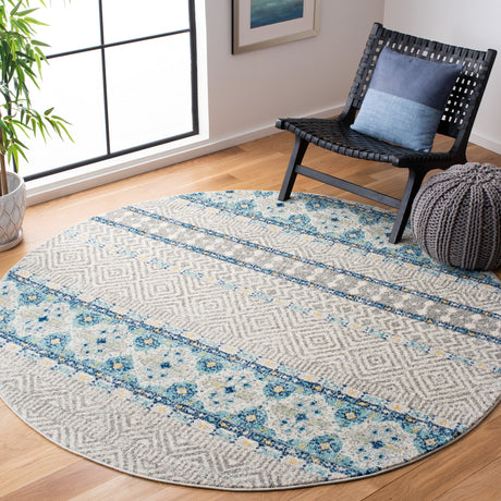 Safavieh Madison Mad797G Grey/Turquoise Rug.