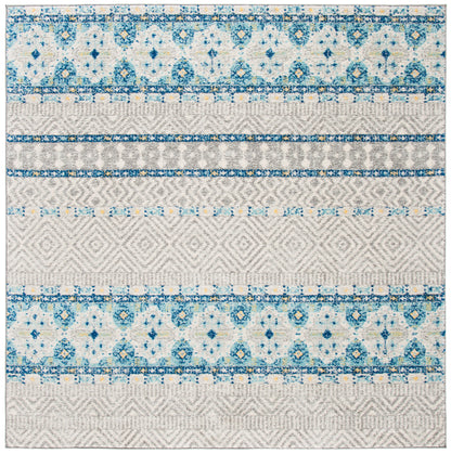 Safavieh Madison Mad797G Grey/Turquoise Area Rug