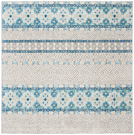 Safavieh Madison Mad797G Grey/Turquoise Rug.