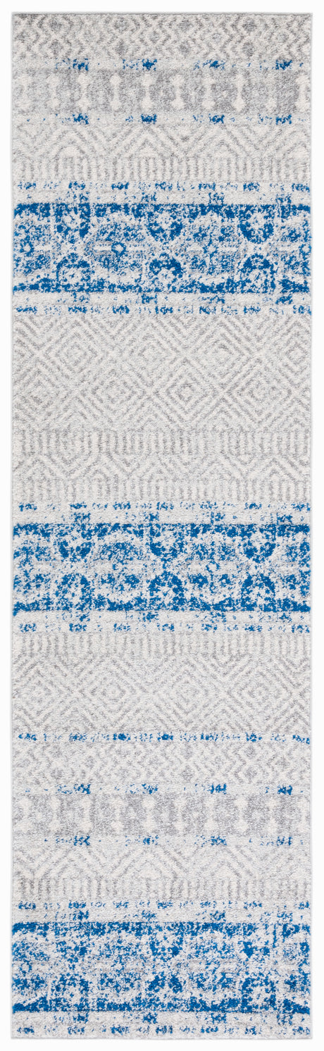 Safavieh Madison Mad797J Silver/Navy Rug.