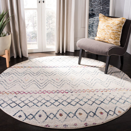 Safavieh Madison Mad798B Ivory/Dark Blue Rug.