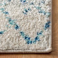 Safavieh Madison Mad798C Ivory/Aqua Area Rug