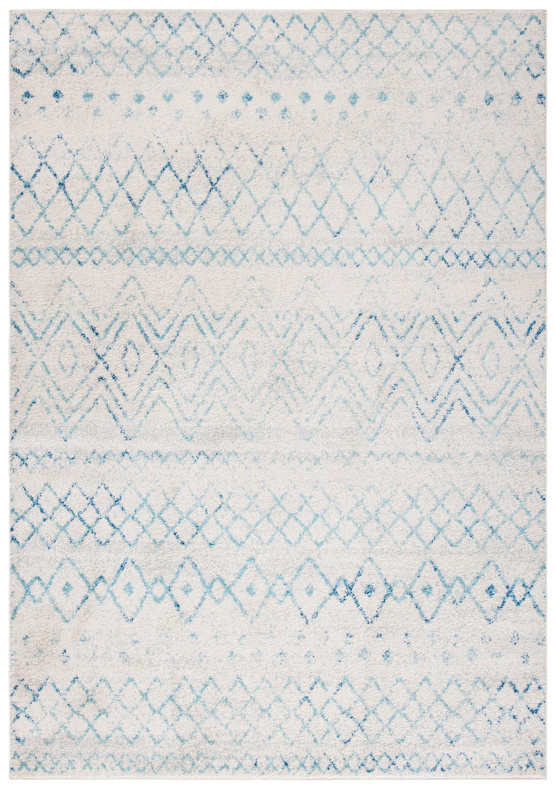 Safavieh Madison Mad798C Ivory/Aqua Area Rug