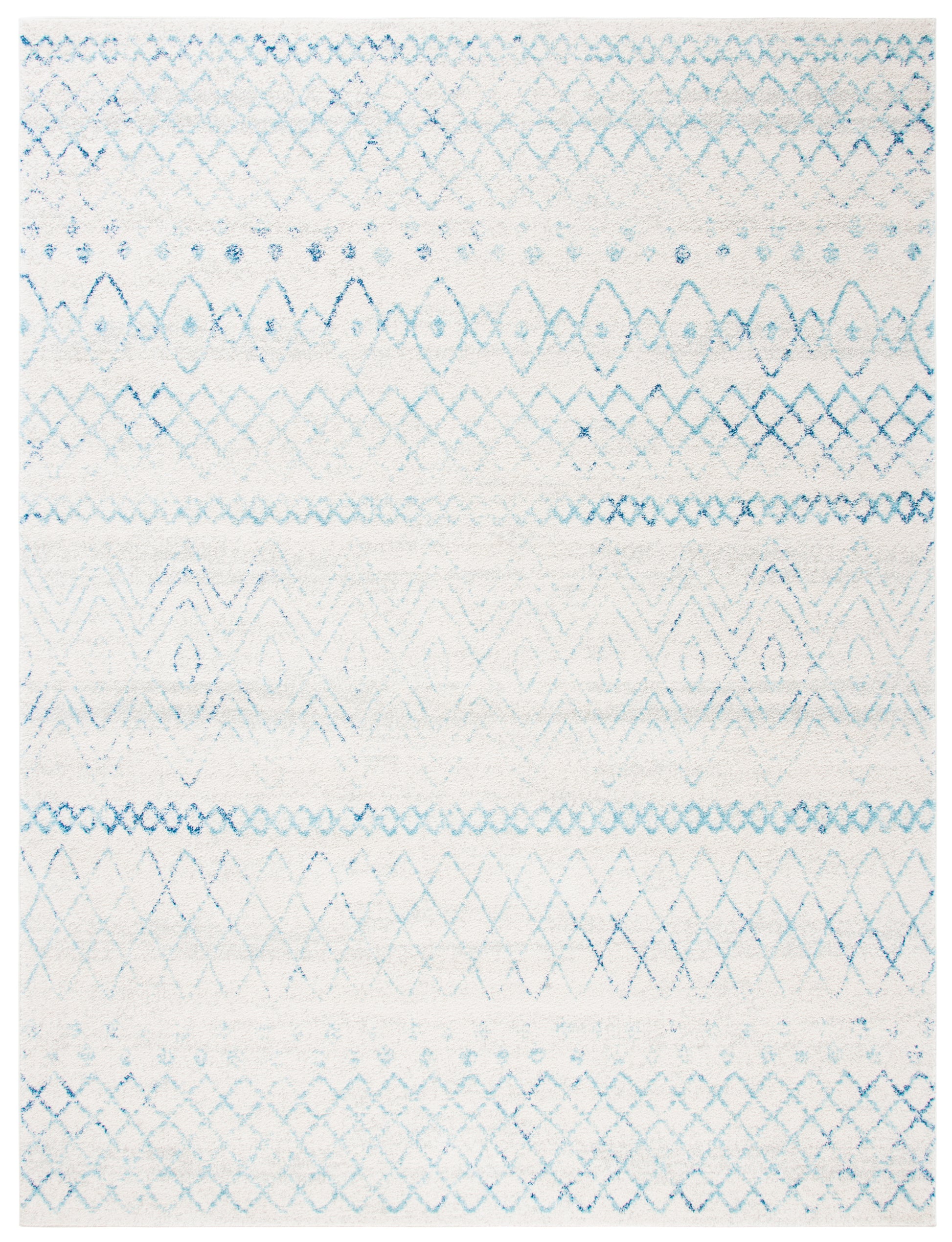 Safavieh Madison Mad798C Ivory/Aqua Area Rug