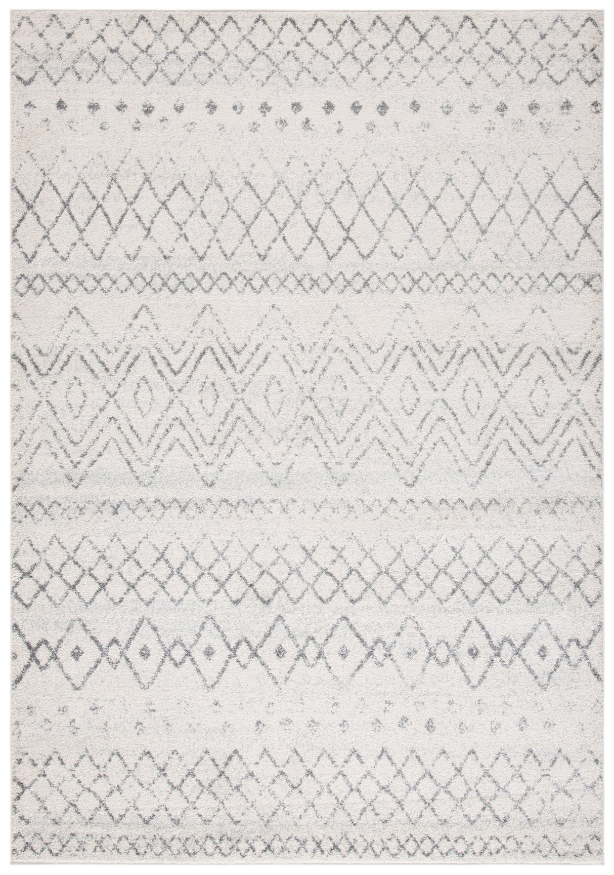 Safavieh Madison Mad798D Ivory/Charcoal Rug.