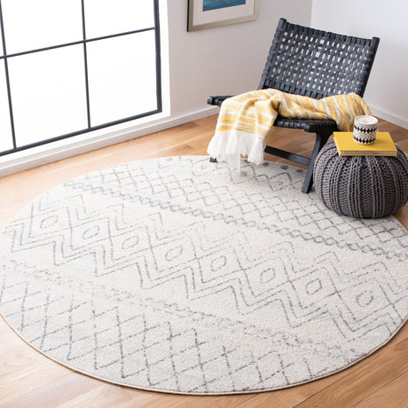 Safavieh Madison Mad798D Ivory/Charcoal Rug.