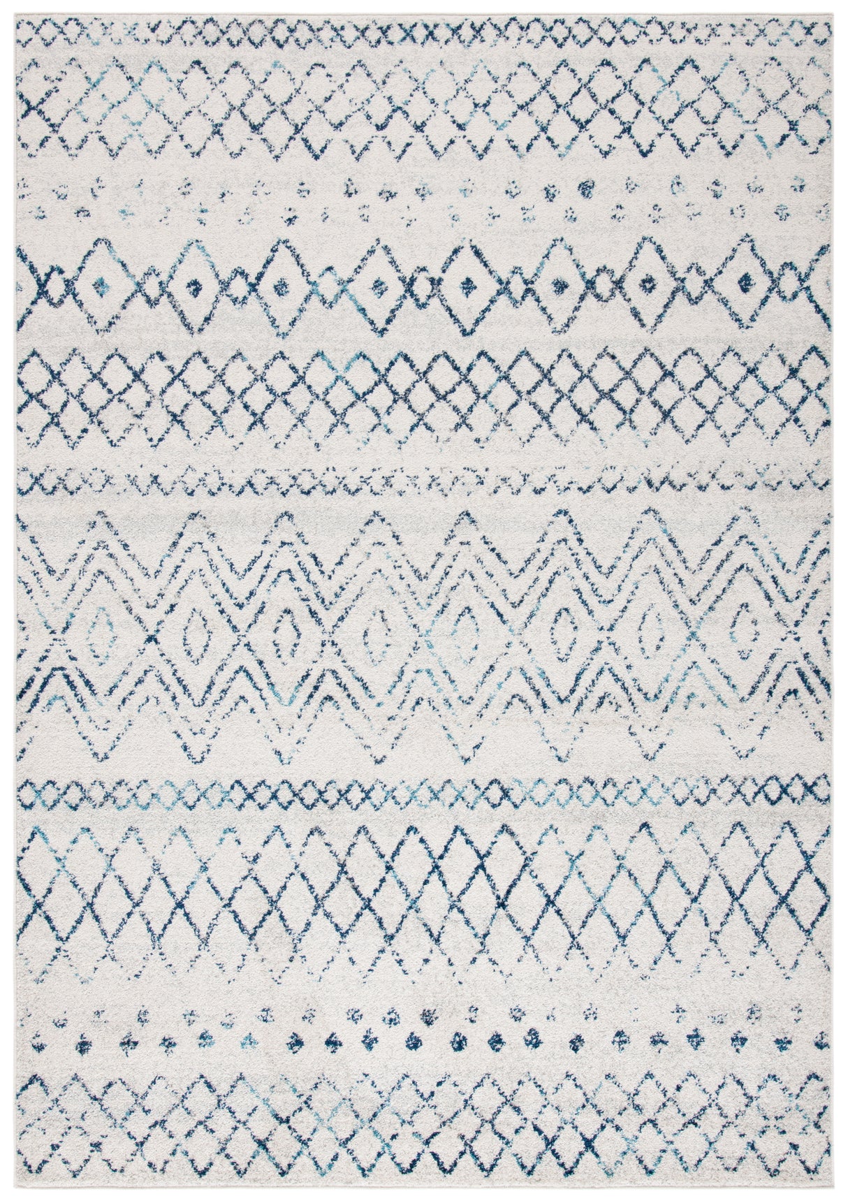 Safavieh Madison Mad798E Ivory/Navy Rug.