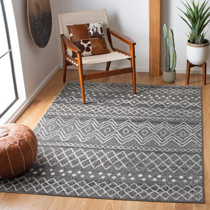 Safavieh Madison Mad798F Charcoal/Ivory Area Rug