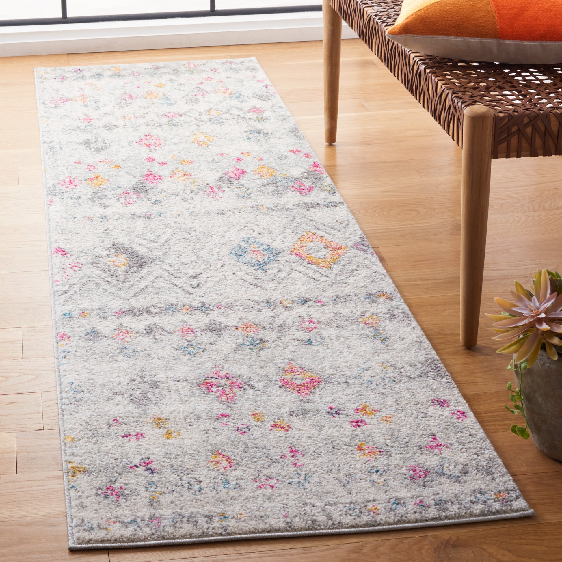 Safavieh Madison Mad798H Grey/Gold Area Rug