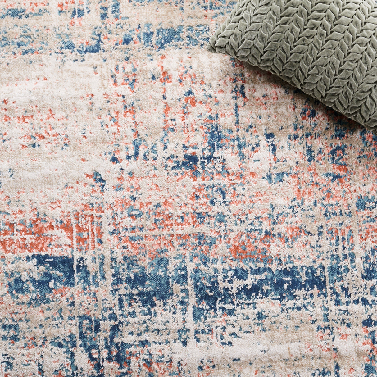 Safavieh Madison Mad819M Blue/Grey Rug.