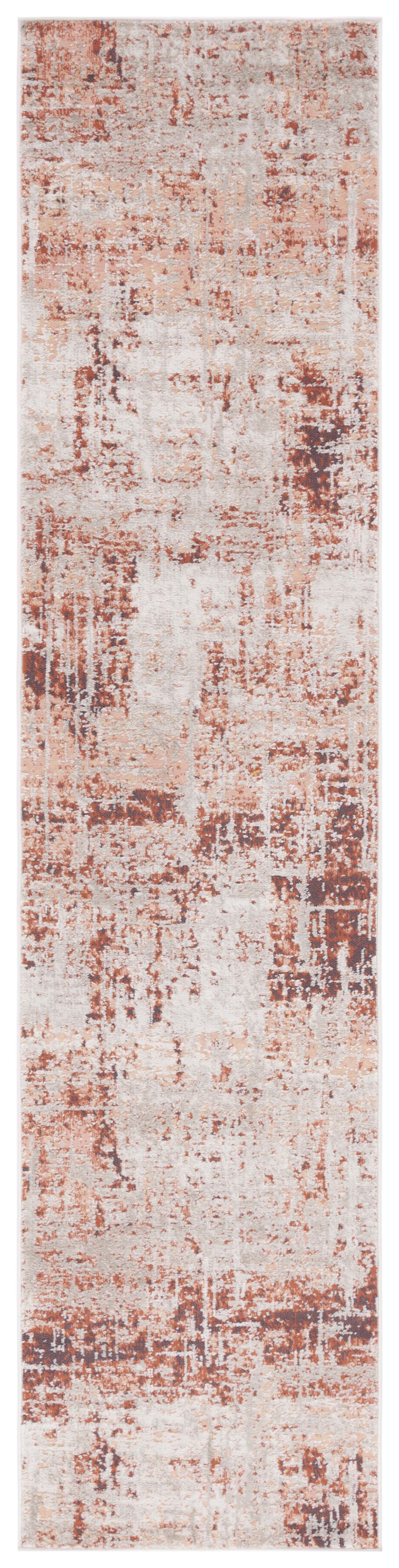 Safavieh Madison Mad819R Rust/Grey Area Rug