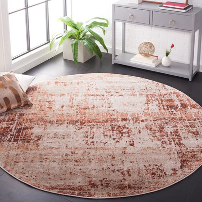 Safavieh Madison Mad819R Rust/Grey Area Rug