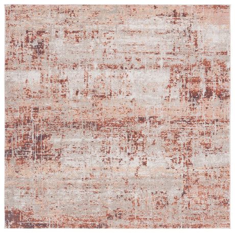 Safavieh Madison Mad819R Rust/Grey Rug.
